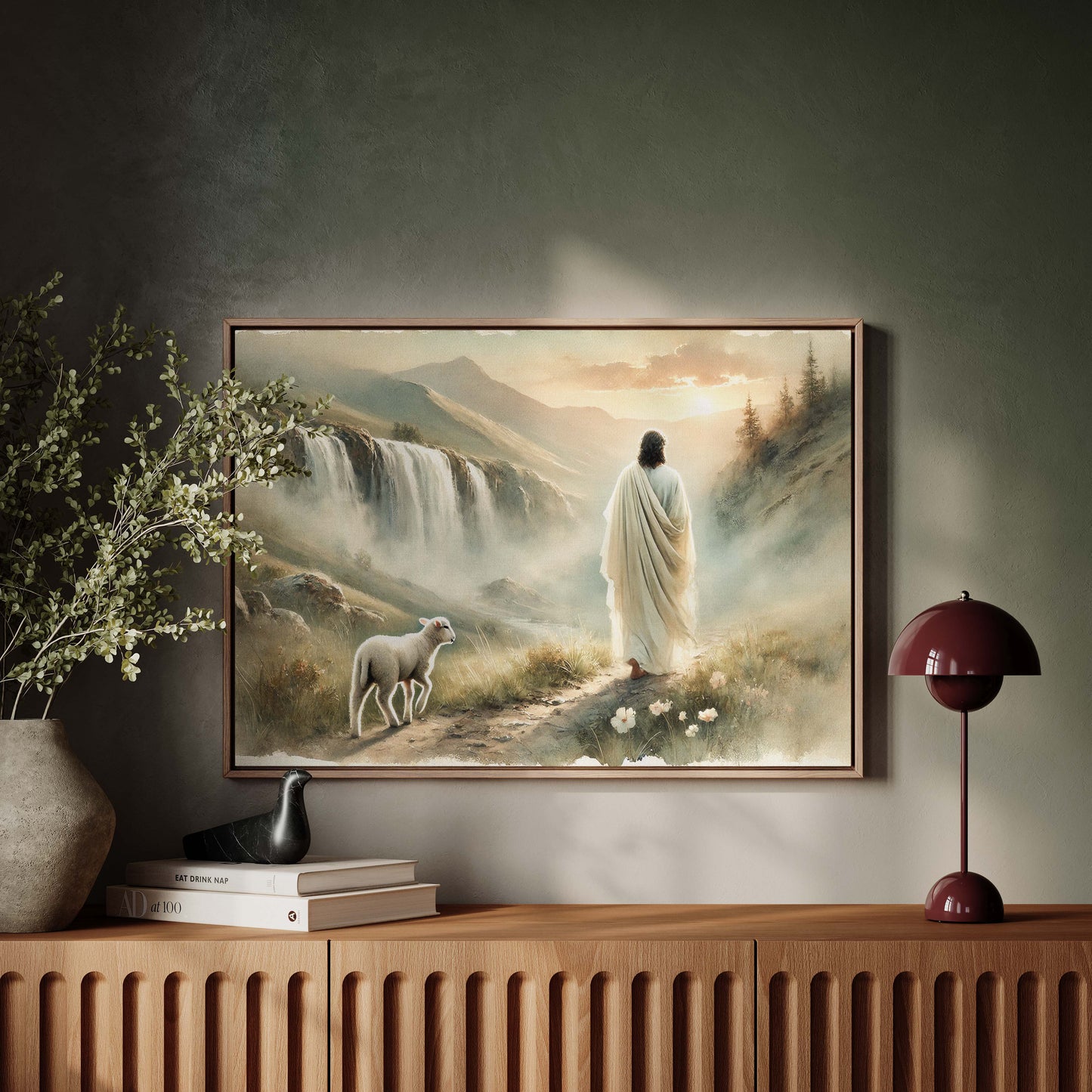 Herren är min herde, Jesus Poster.