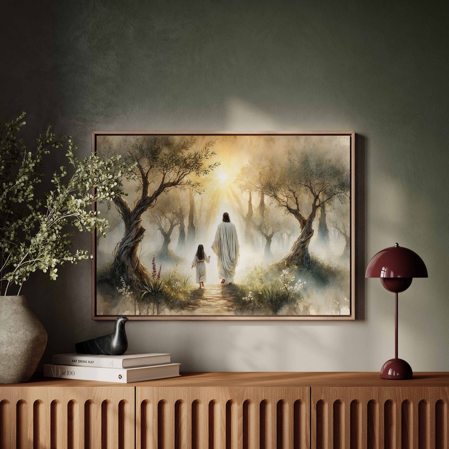 Jesus visar vägen Poster.