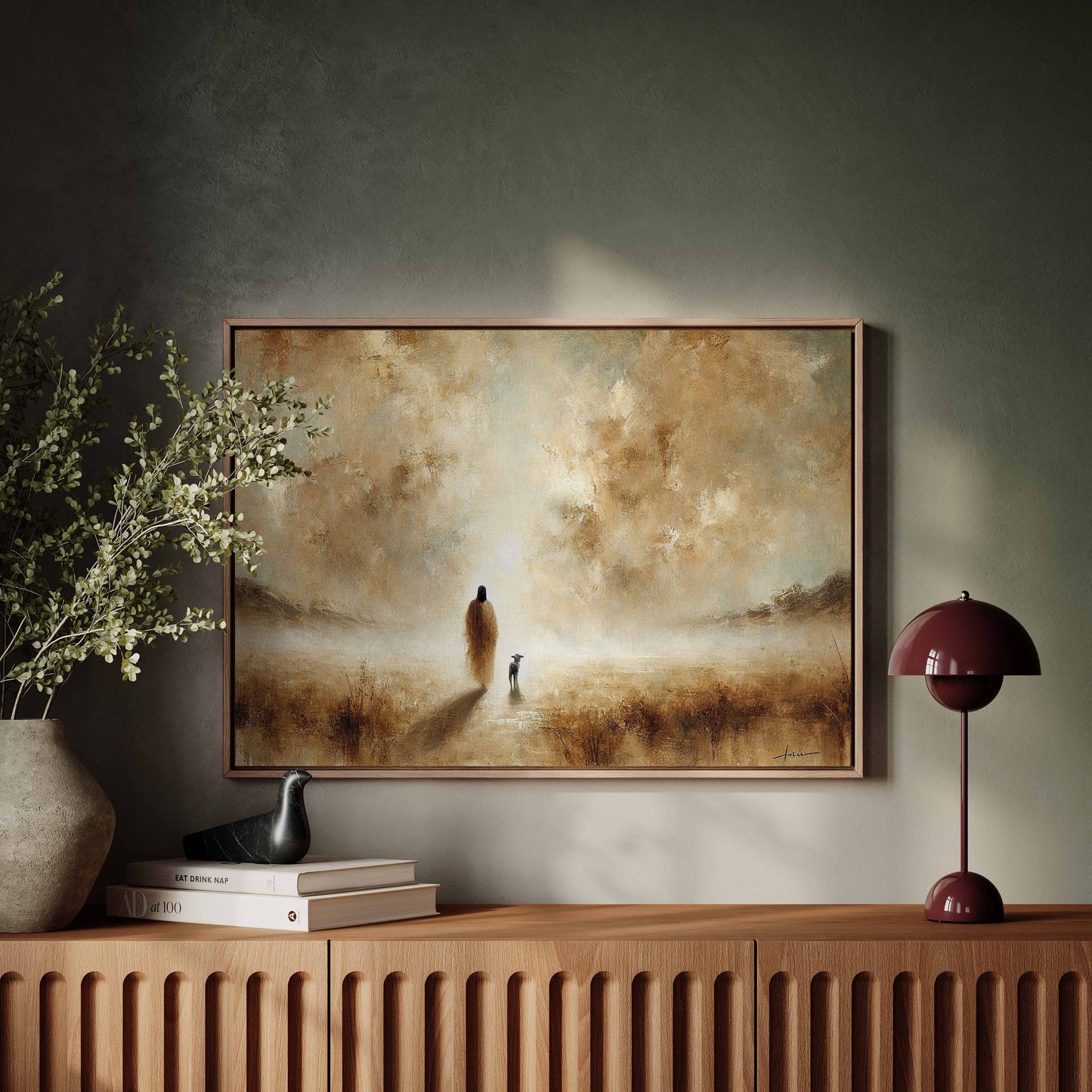 Herren är min herde, Jesus Poster.