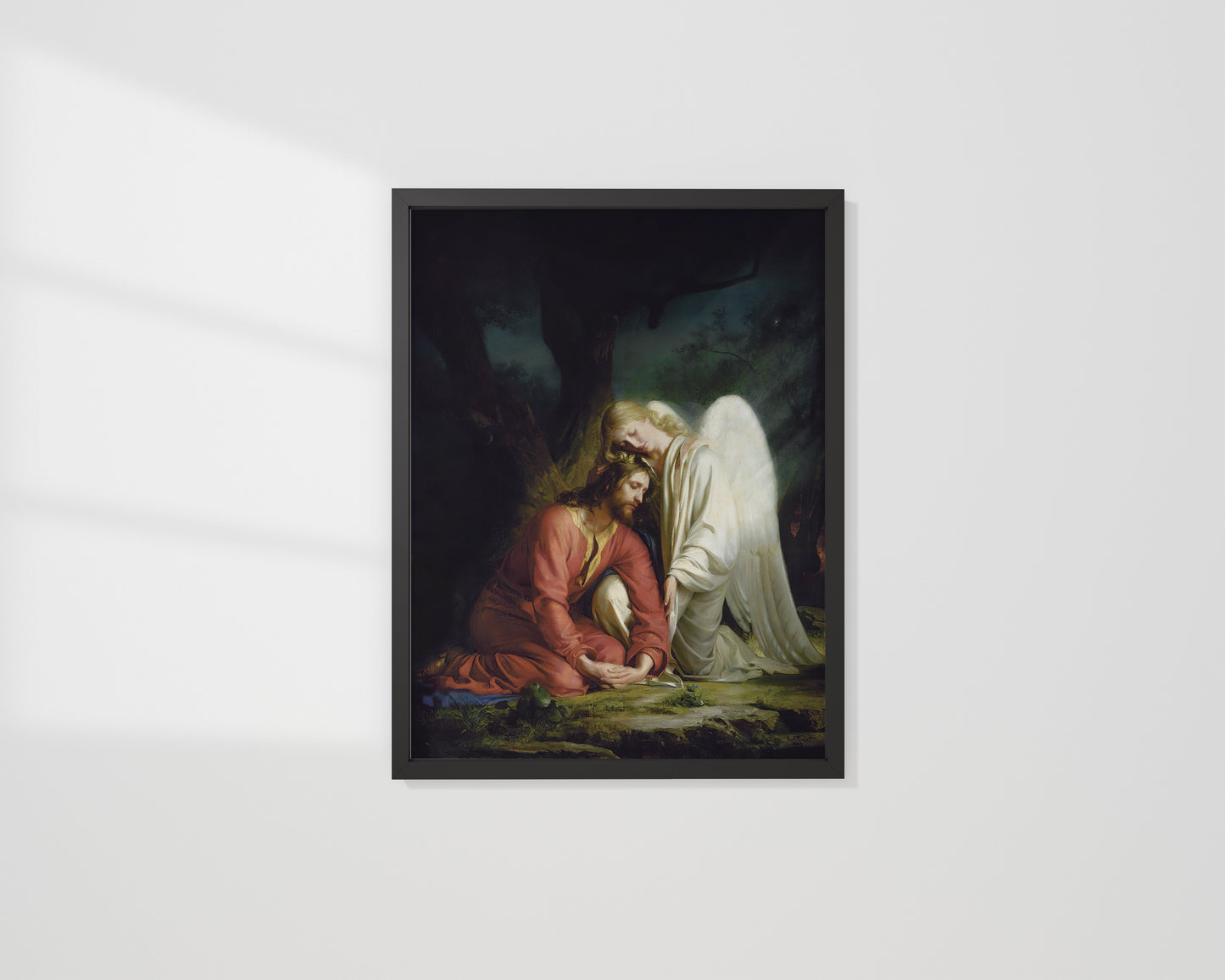 Kristen konst, Jesus agony in the Garden.