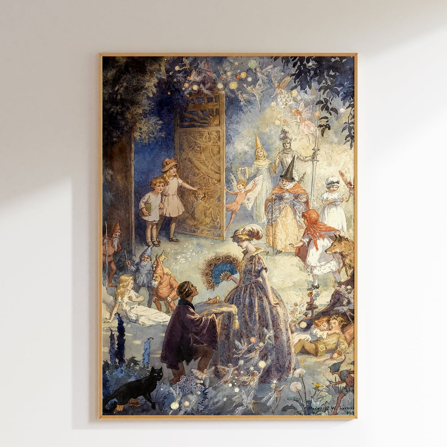 Vintage poster, Gates of Fairyland.
