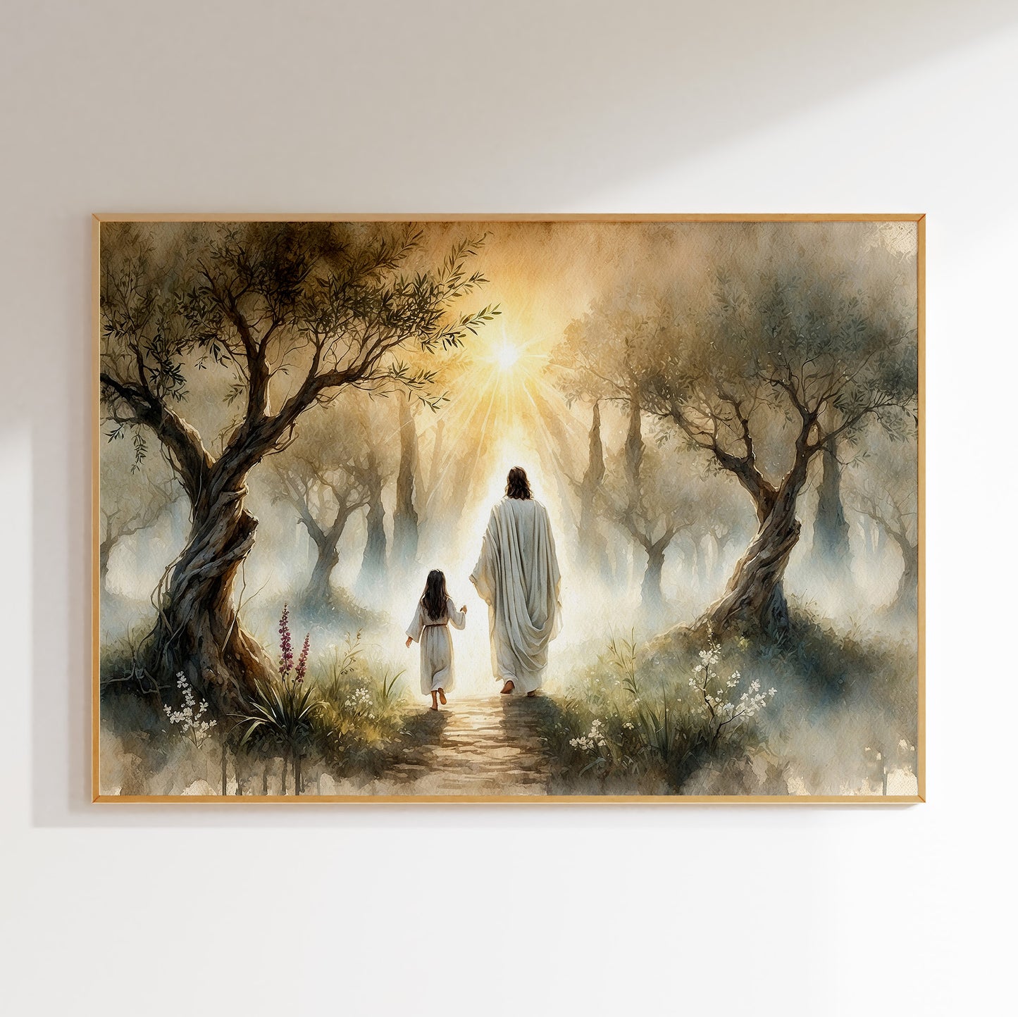 Jesus visar vägen Poster.