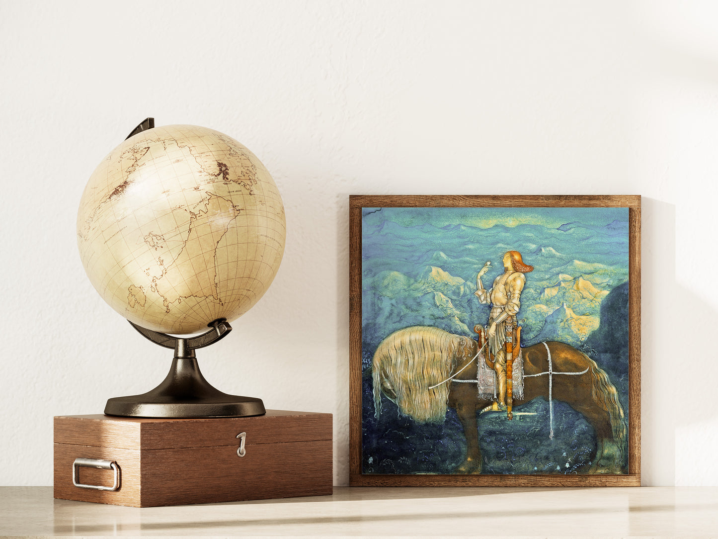 John Bauer poster, riddaren.