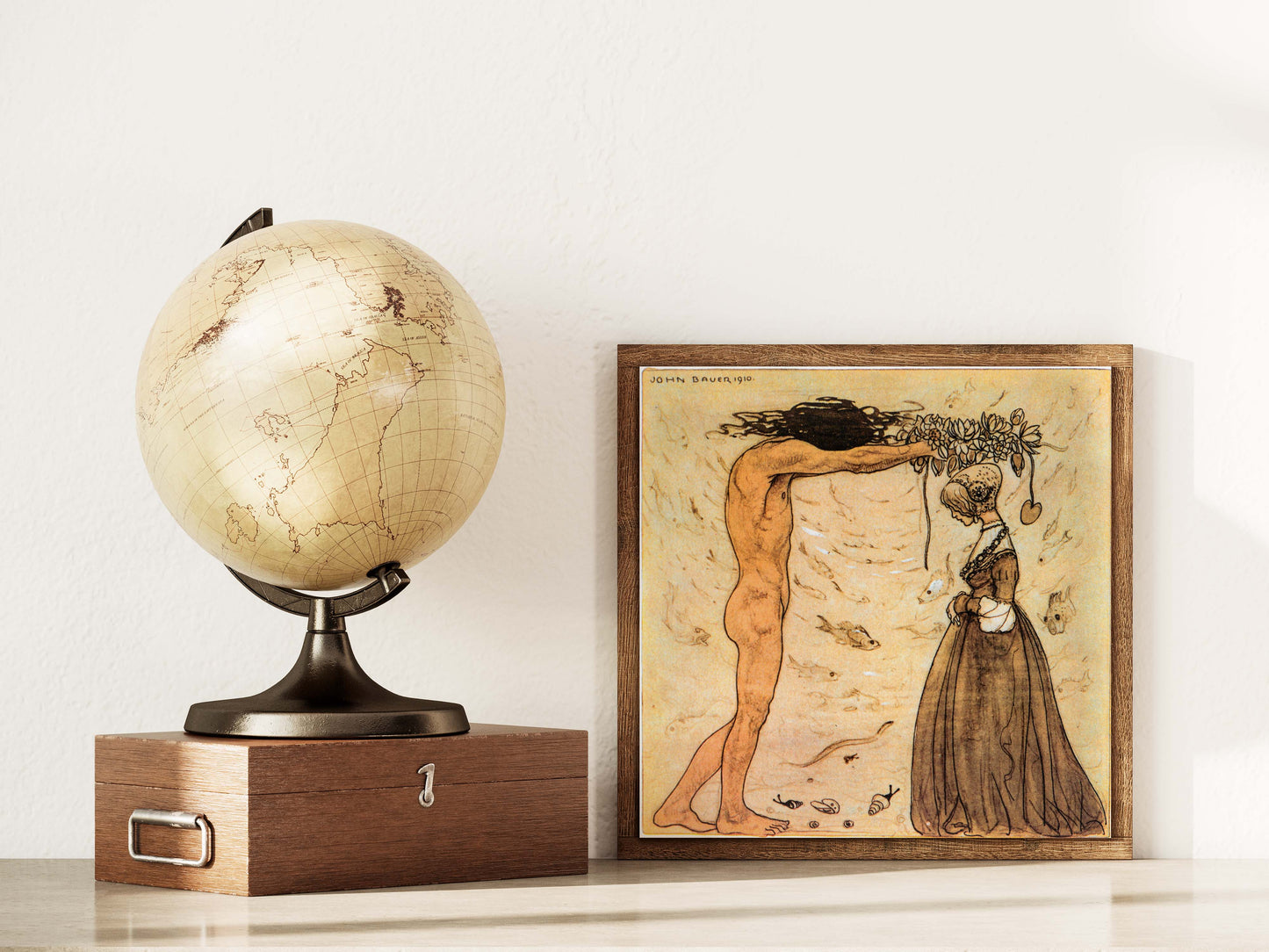 Vintage Poster av John Bauer.