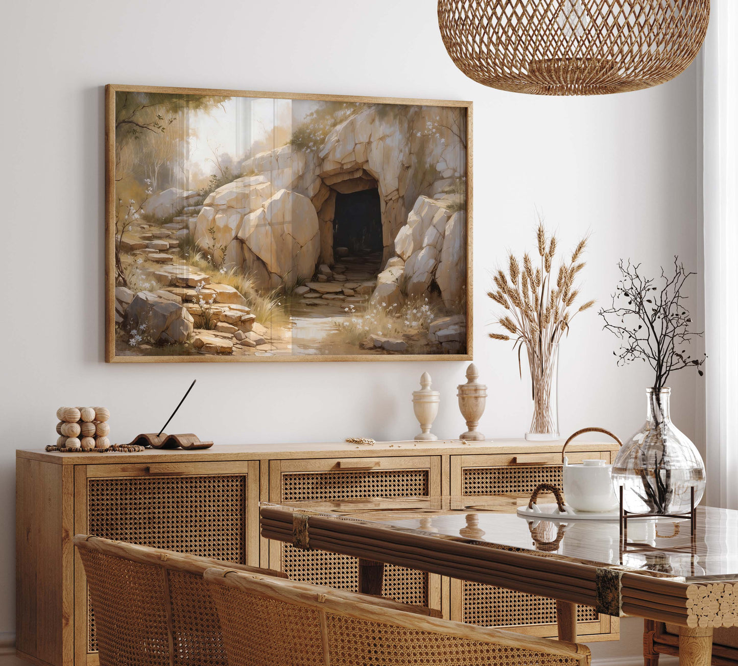 Jesus uppstånden, "empty tomb" poster.