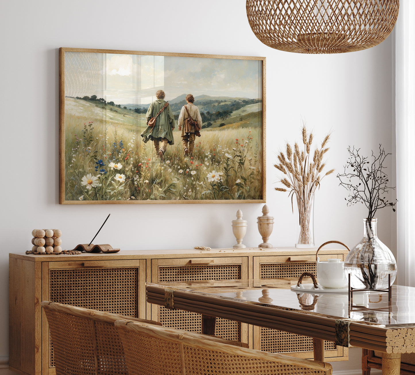 Sagan om Ringen inspirerad konst.