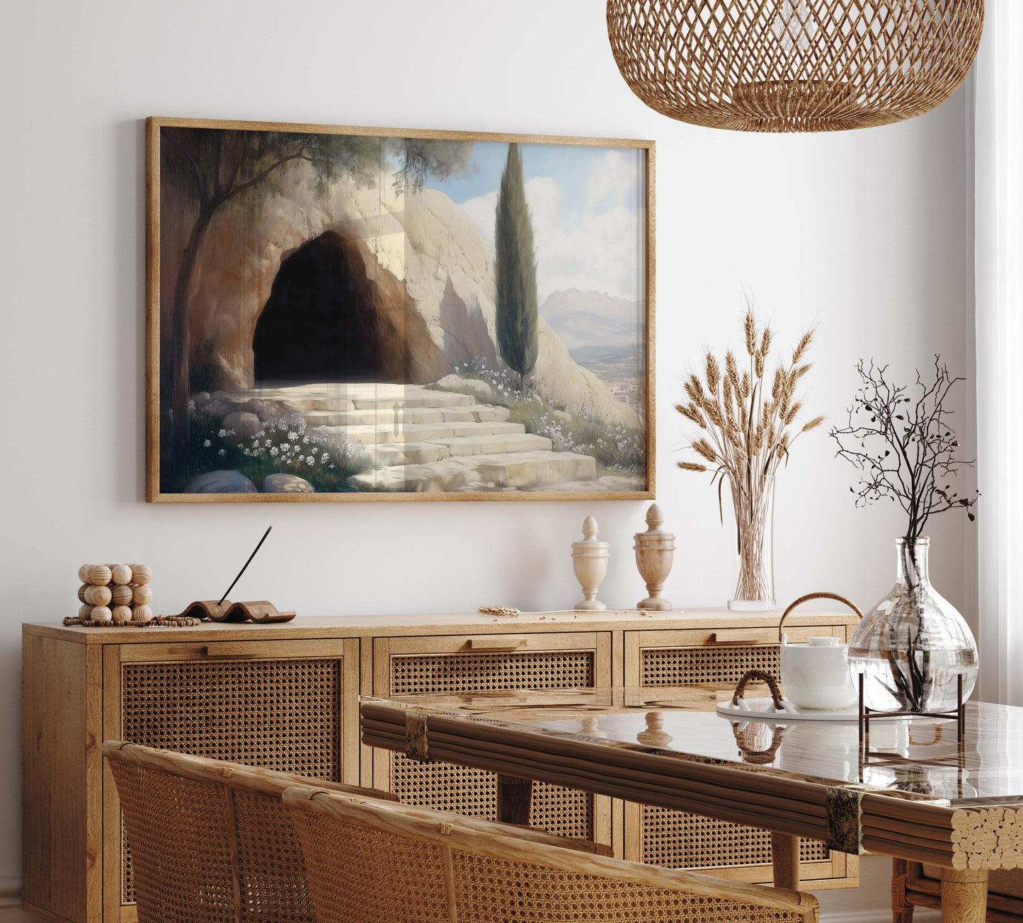 Jesus uppstånden, "empty tomb" poster.