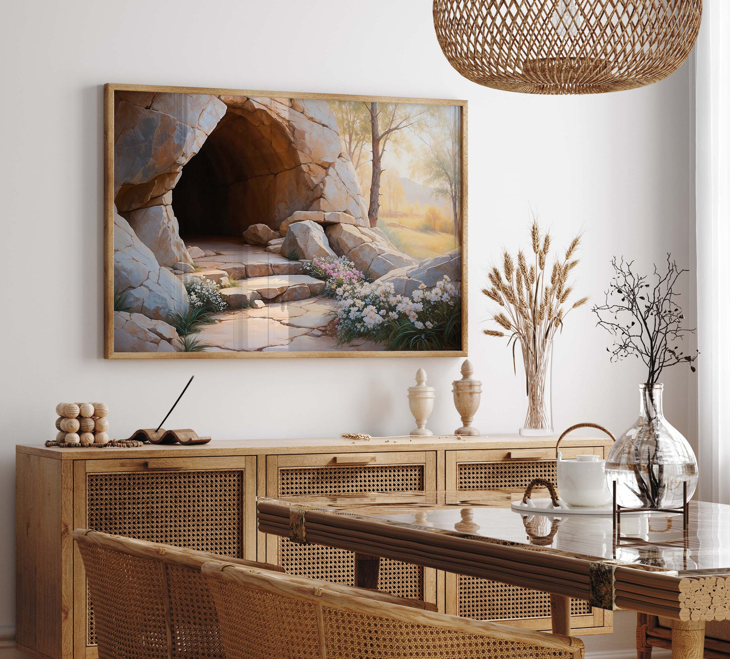 Jesus uppstånden, "empty tomb" poster.