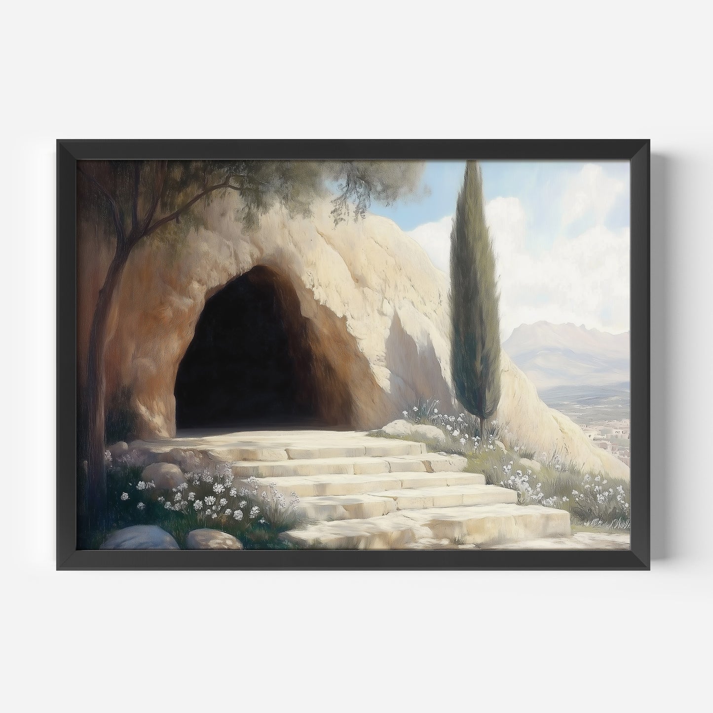 Jesus uppstånden, "empty tomb" poster.