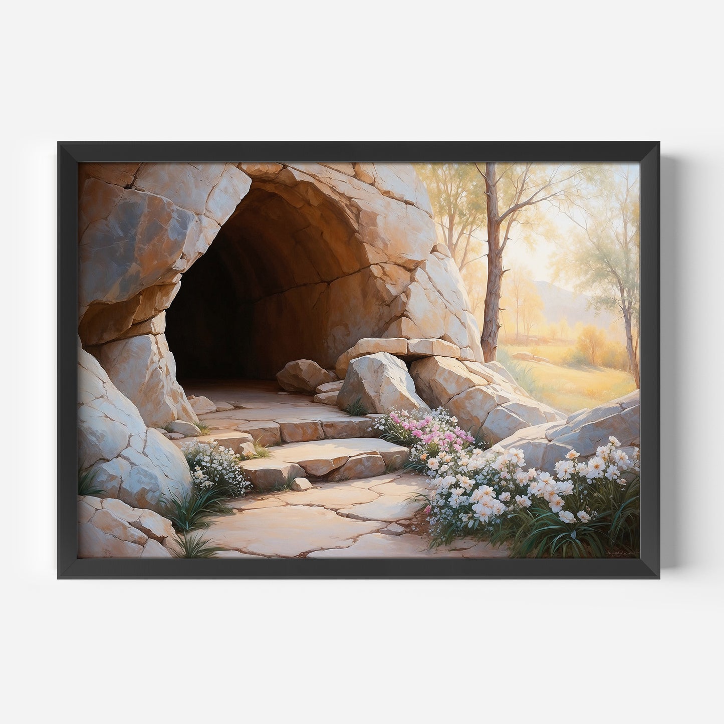 Jesus uppstånden, "empty tomb" poster.