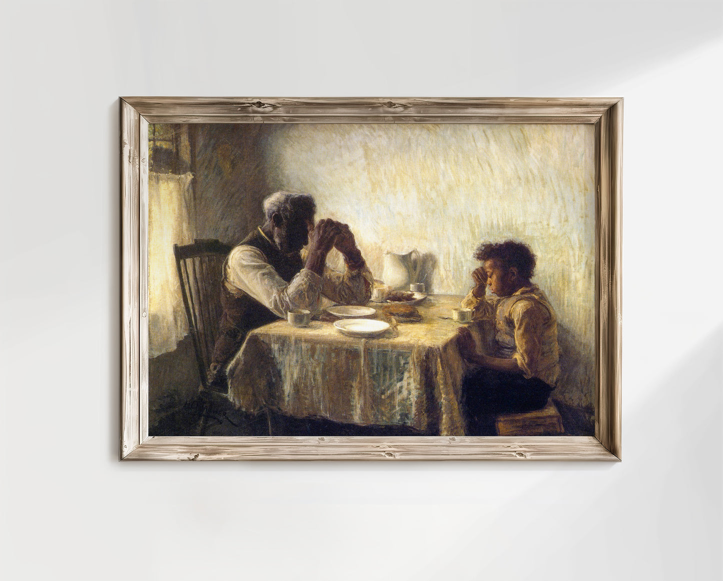 The Thankful Poor av Henry Ossawa Tanner.