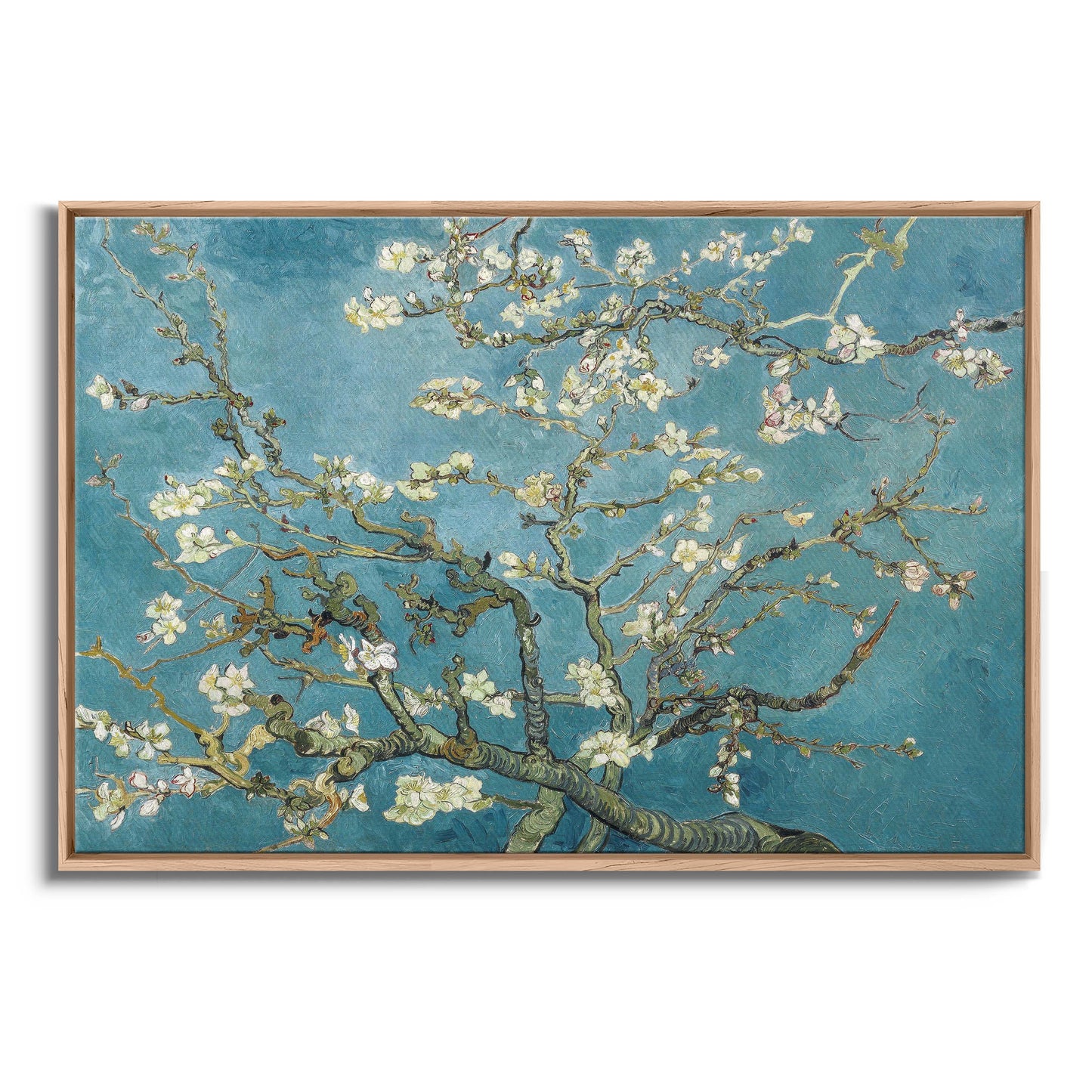 Exklusiv inramad canvastavla i stort format. Almond blossom av Vincent van Gogh.