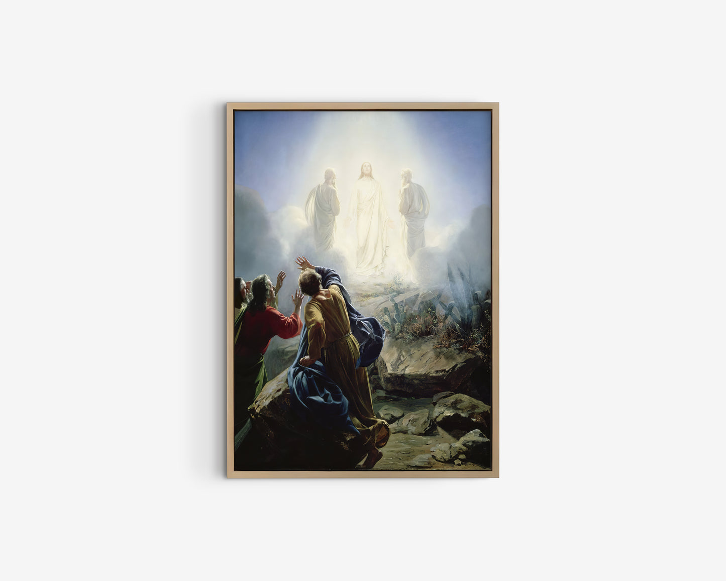Jesus uppståndelse, oljemålning av Carl Bloch.