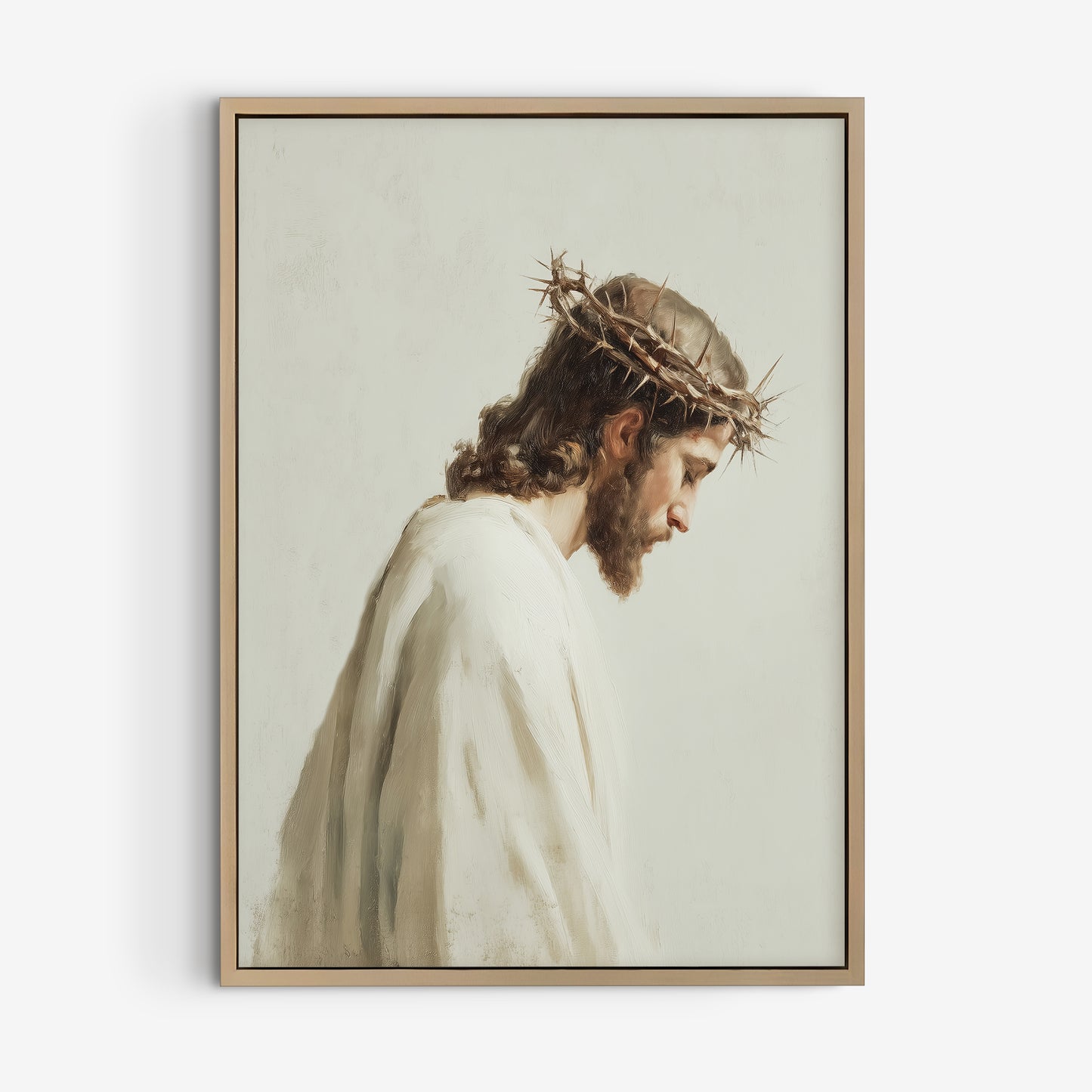 Jesus med törnekrona poster.