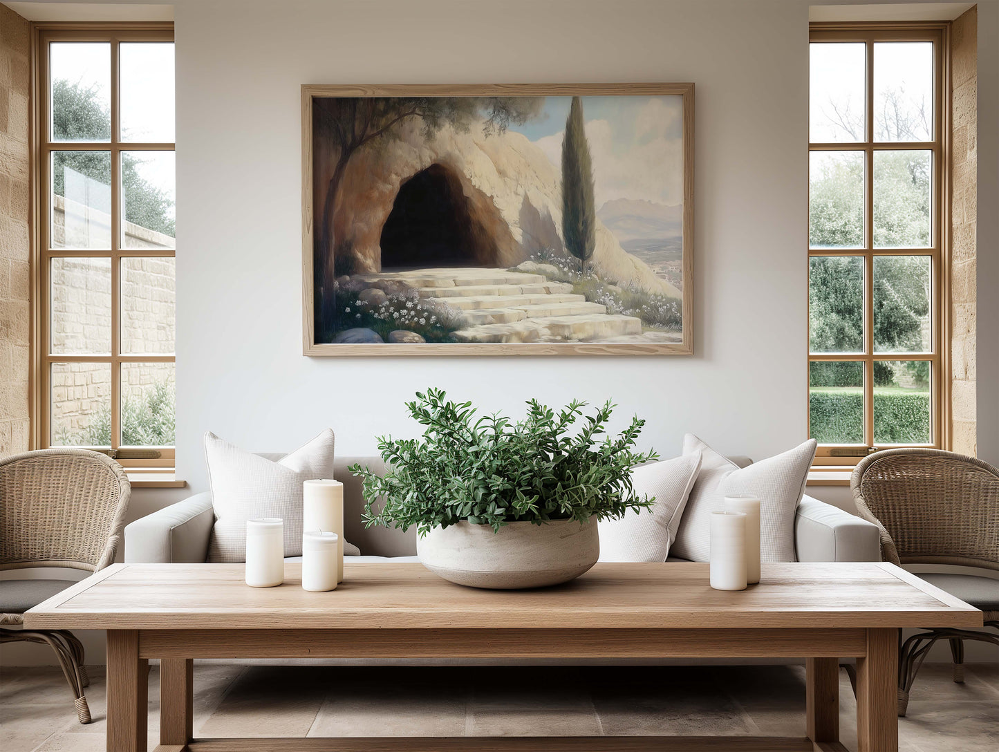 Jesus uppstånden, "empty tomb" poster.