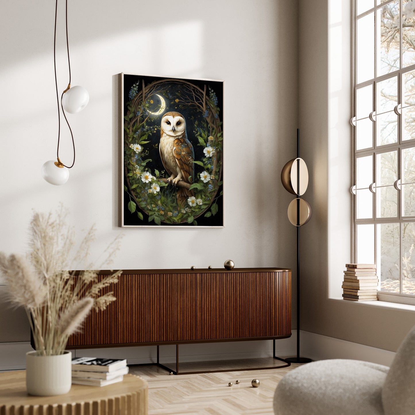 Poster, magisk uggla.