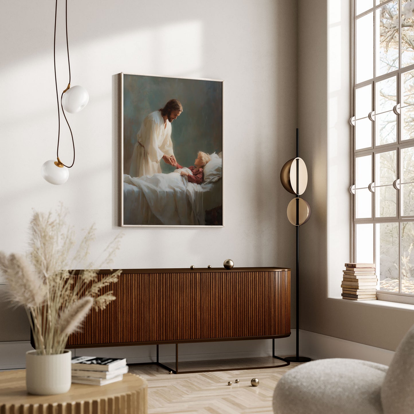Jesus helaren Poster.