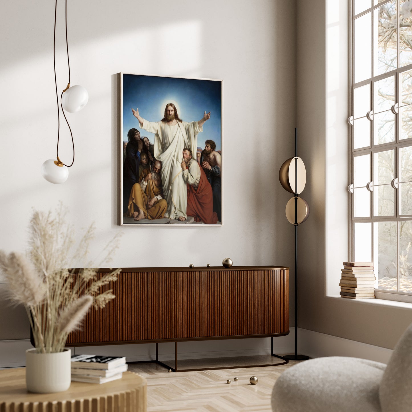 Christ the Consolator av Carl Bloch.