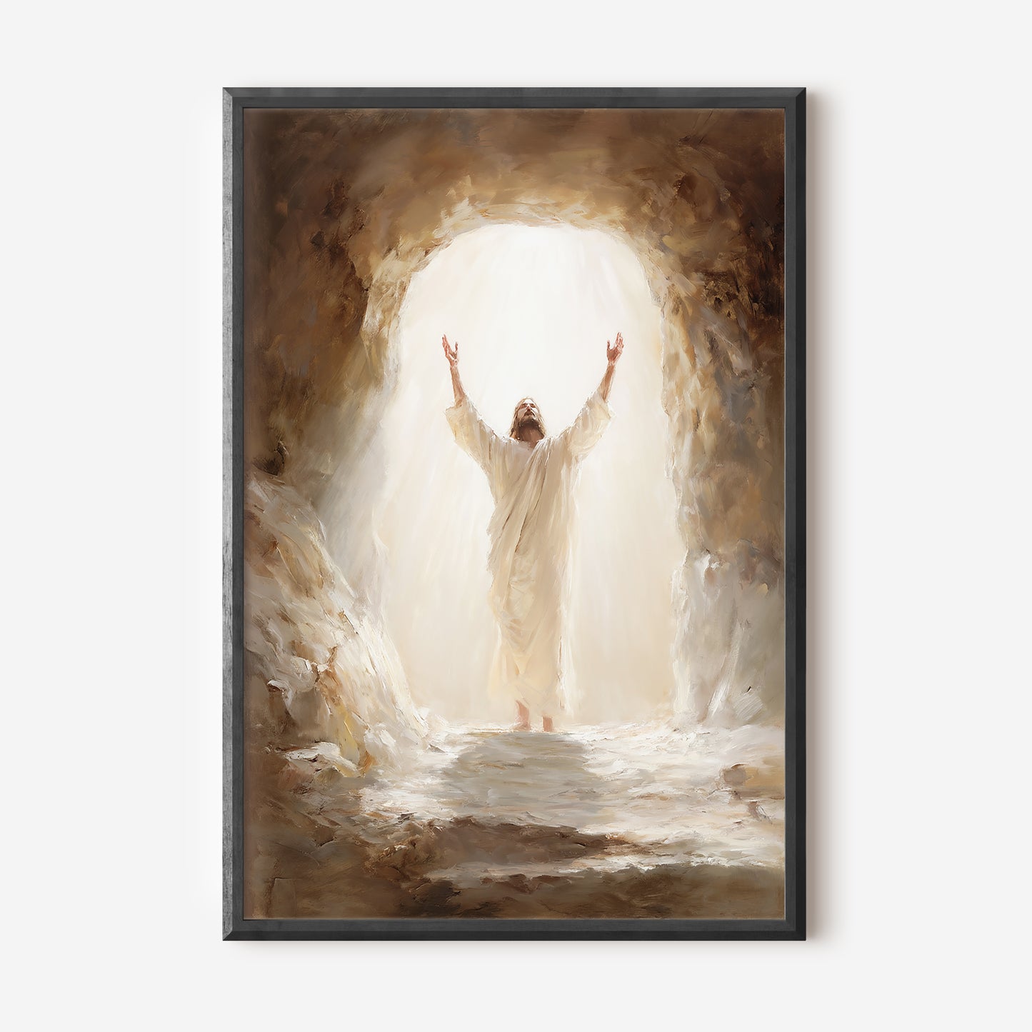 Jesus uppståndelse poster.