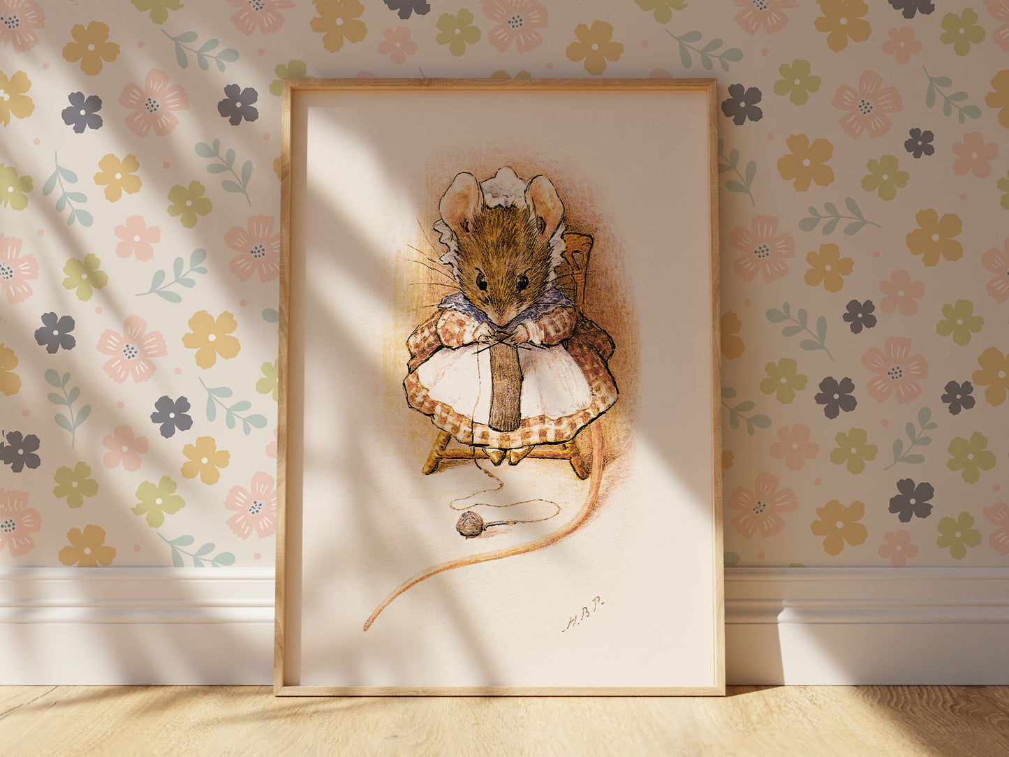 Retro Original Beatrix Potter illustration.
