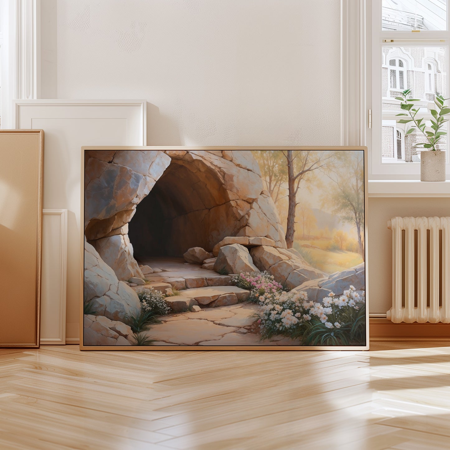 Jesus uppstånden, "empty tomb" poster.