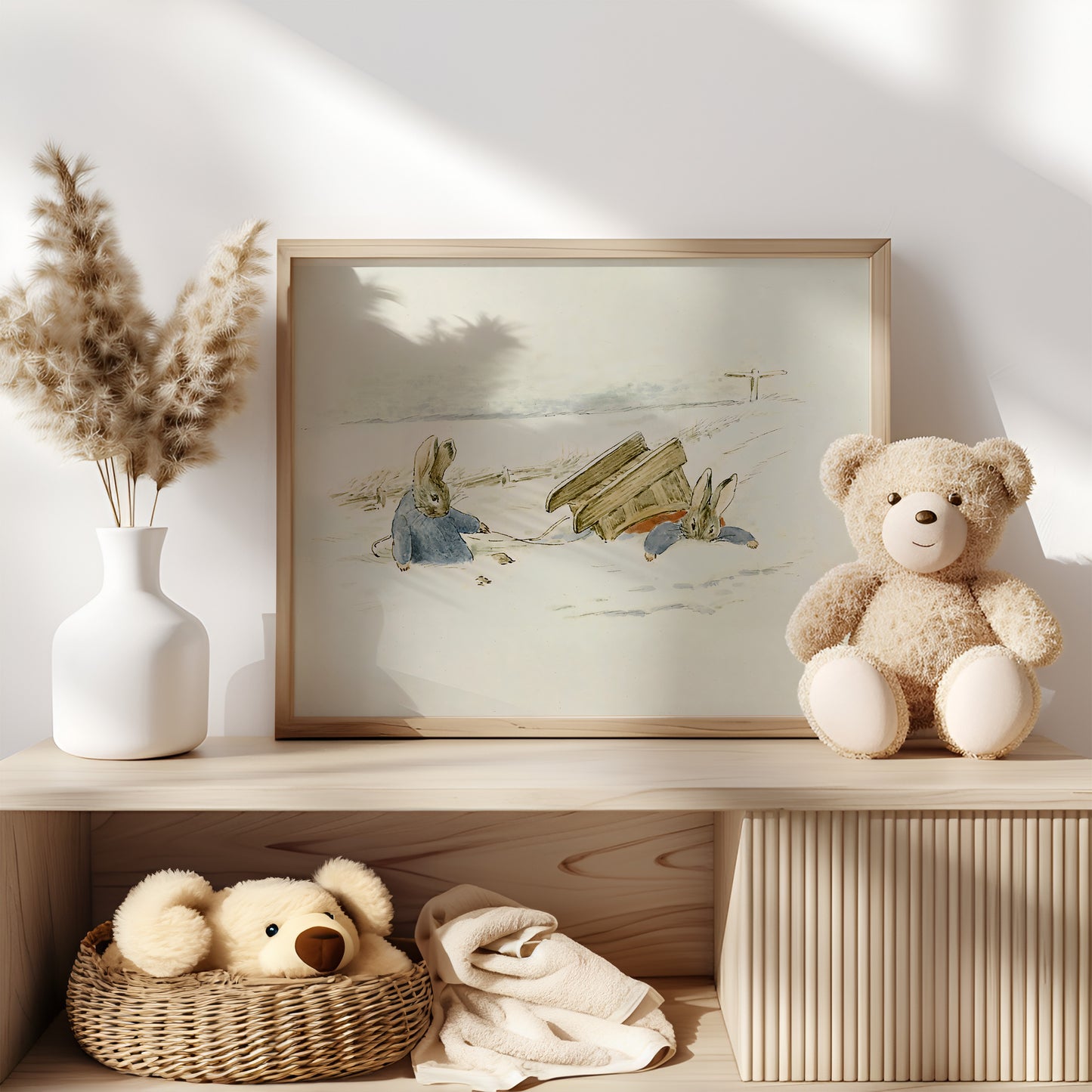 Vintage Beatrix Potter illustration.