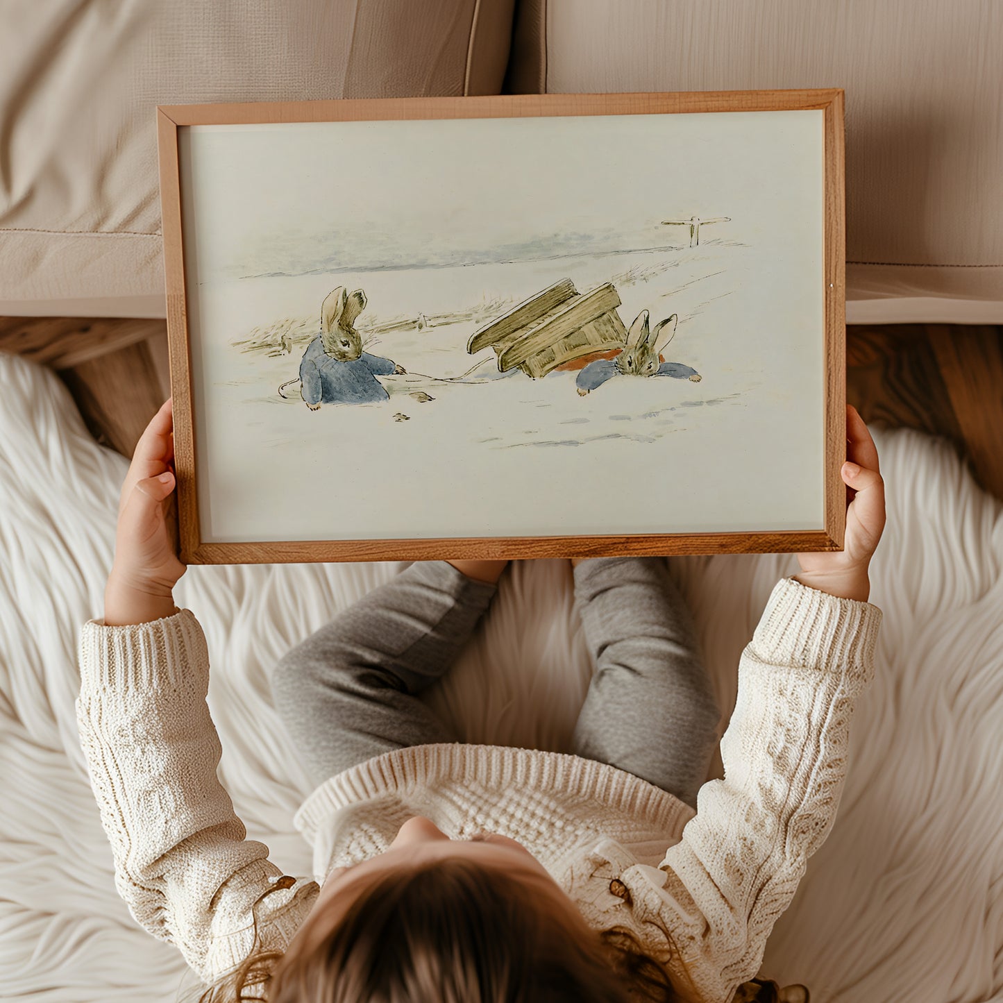 Vintage Beatrix Potter illustration.