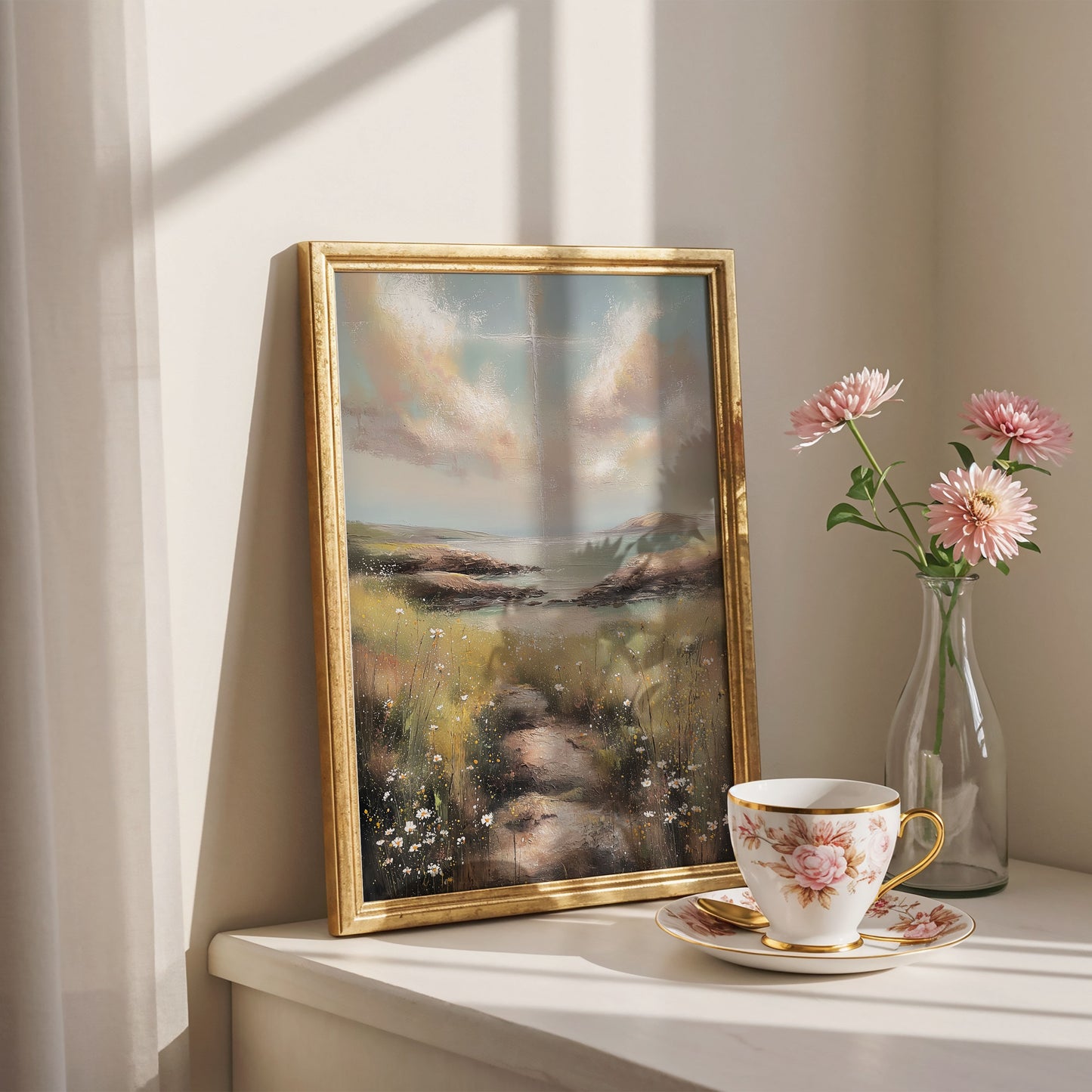 Det Heliga Korset i Skyn, Kristen Poster.