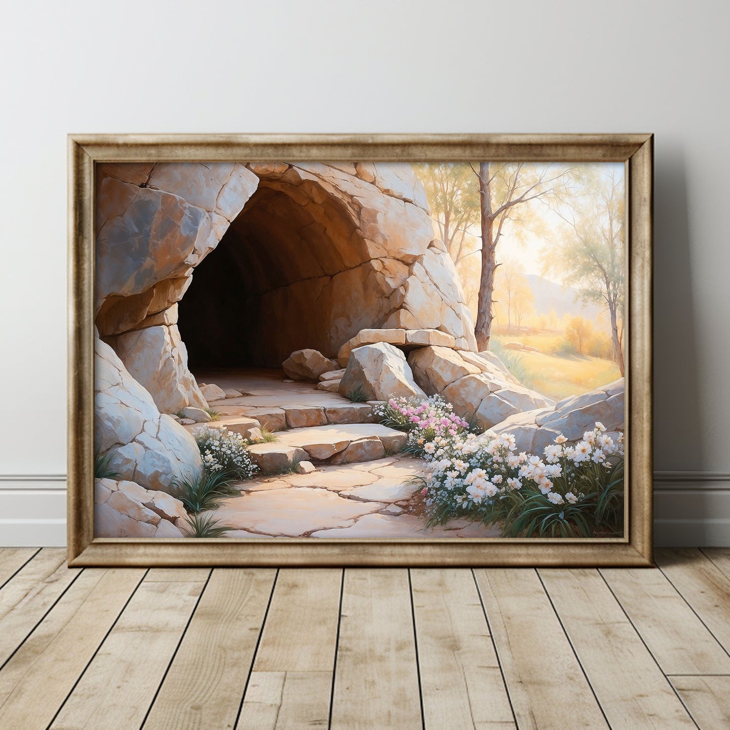 Jesus uppstånden, "empty tomb" poster.