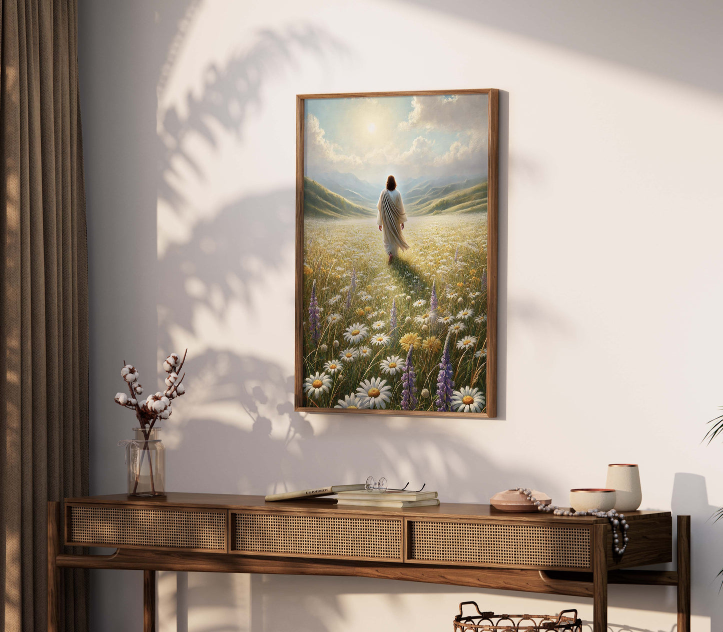 Jesus går mot ljuset Poster.