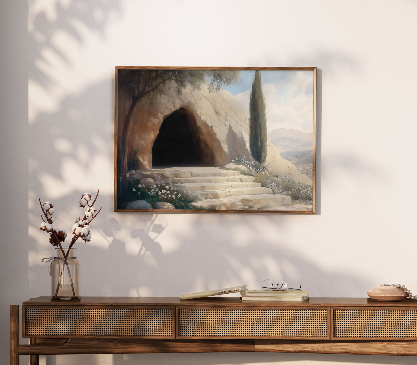 Jesus uppstånden, "empty tomb" poster.