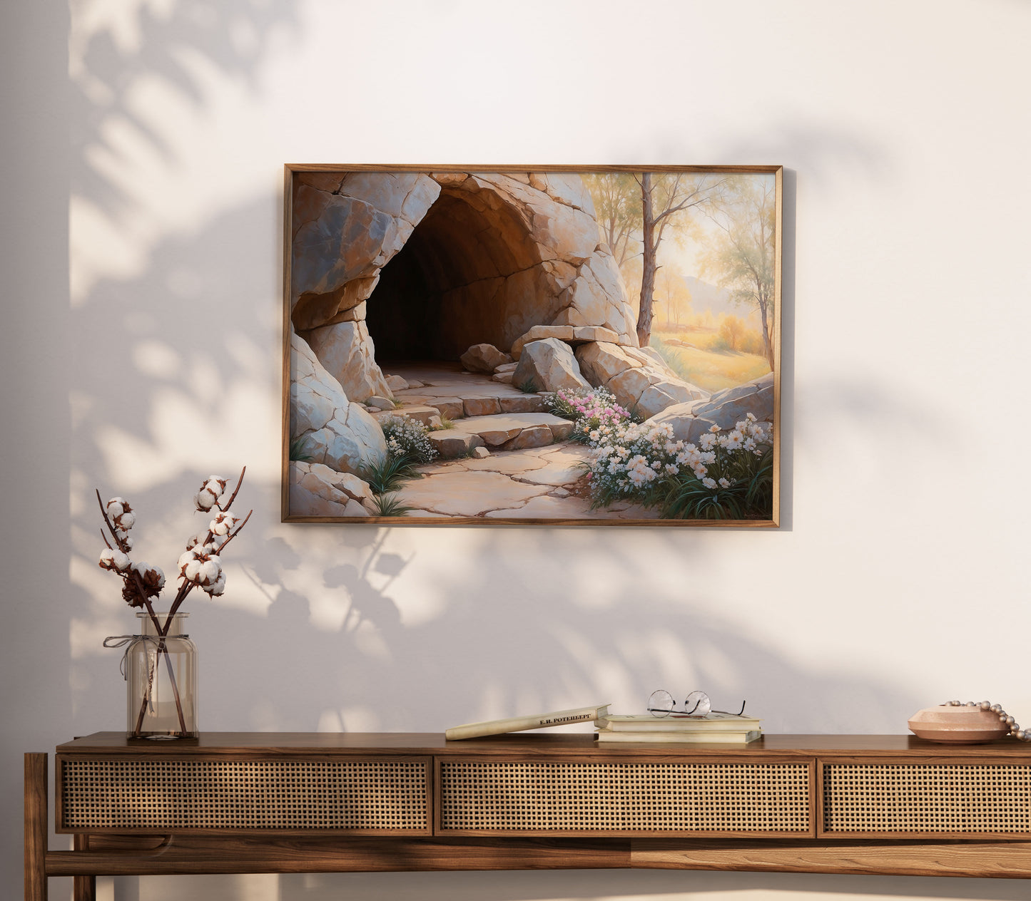 Jesus uppstånden, "empty tomb" poster.