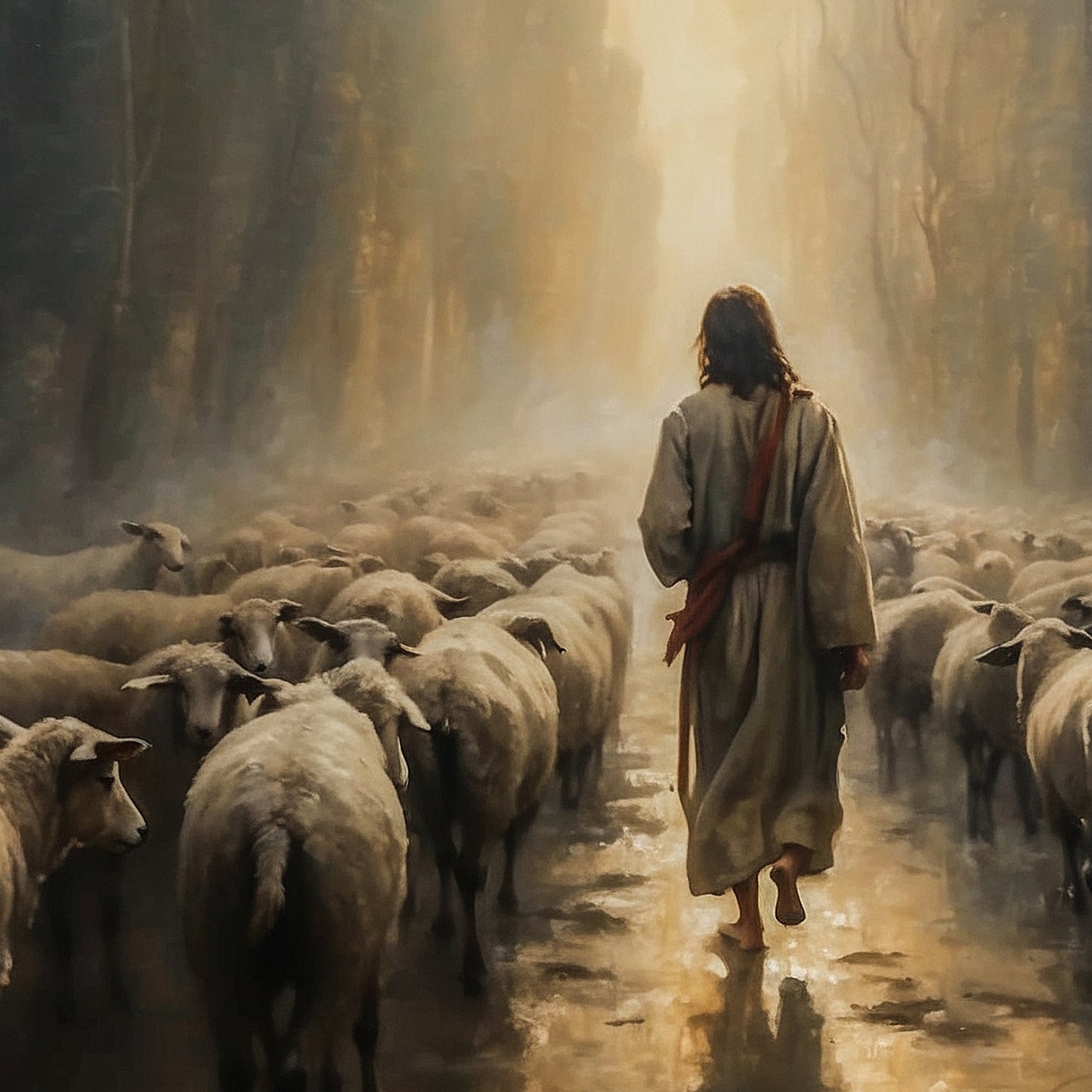 Jesus Poster, Herren är min herde.