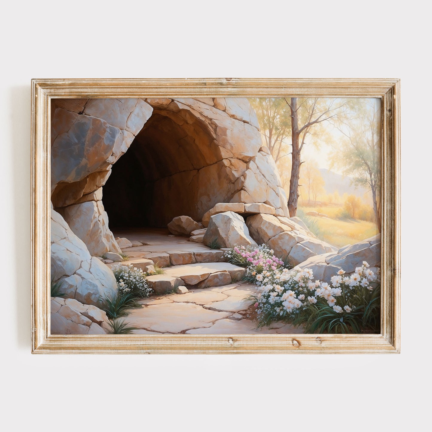 Jesus uppstånden, "empty tomb" poster.