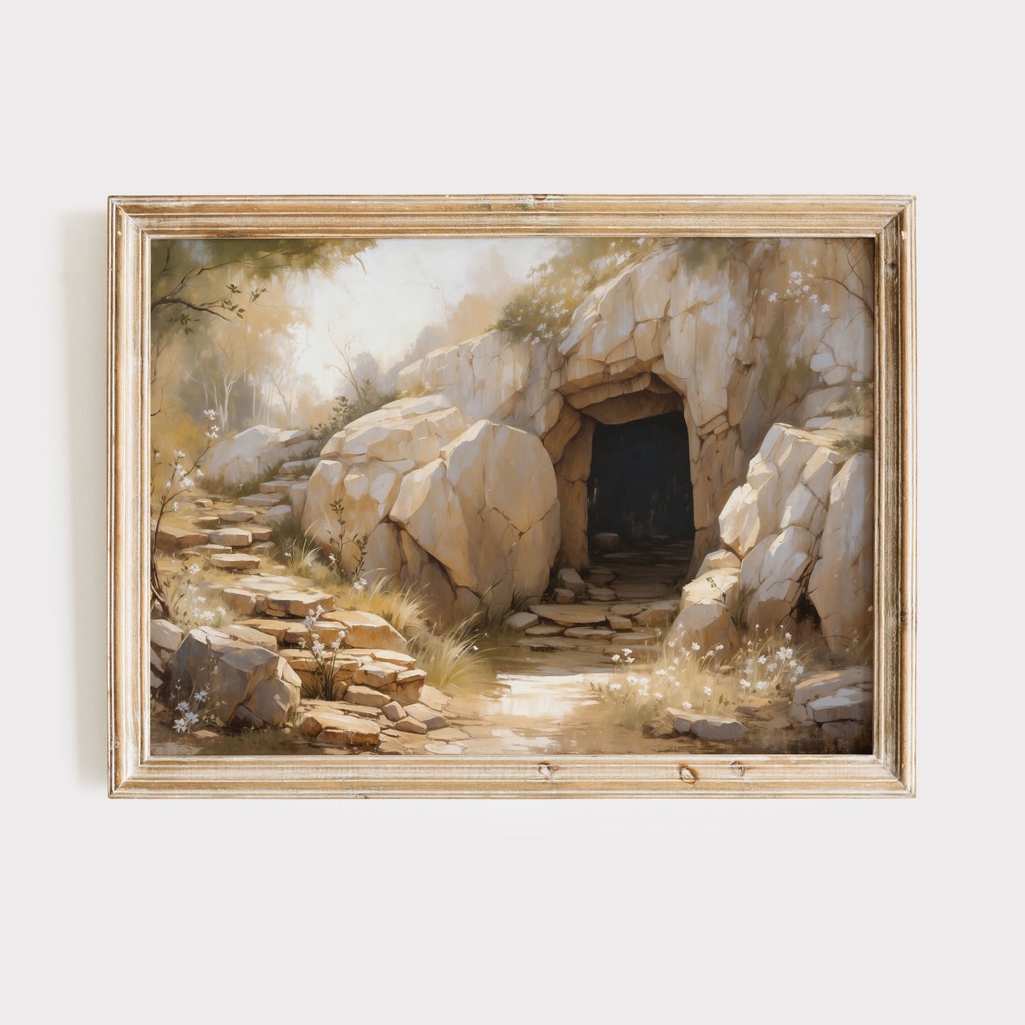 Jesus uppstånden, "empty tomb" poster.