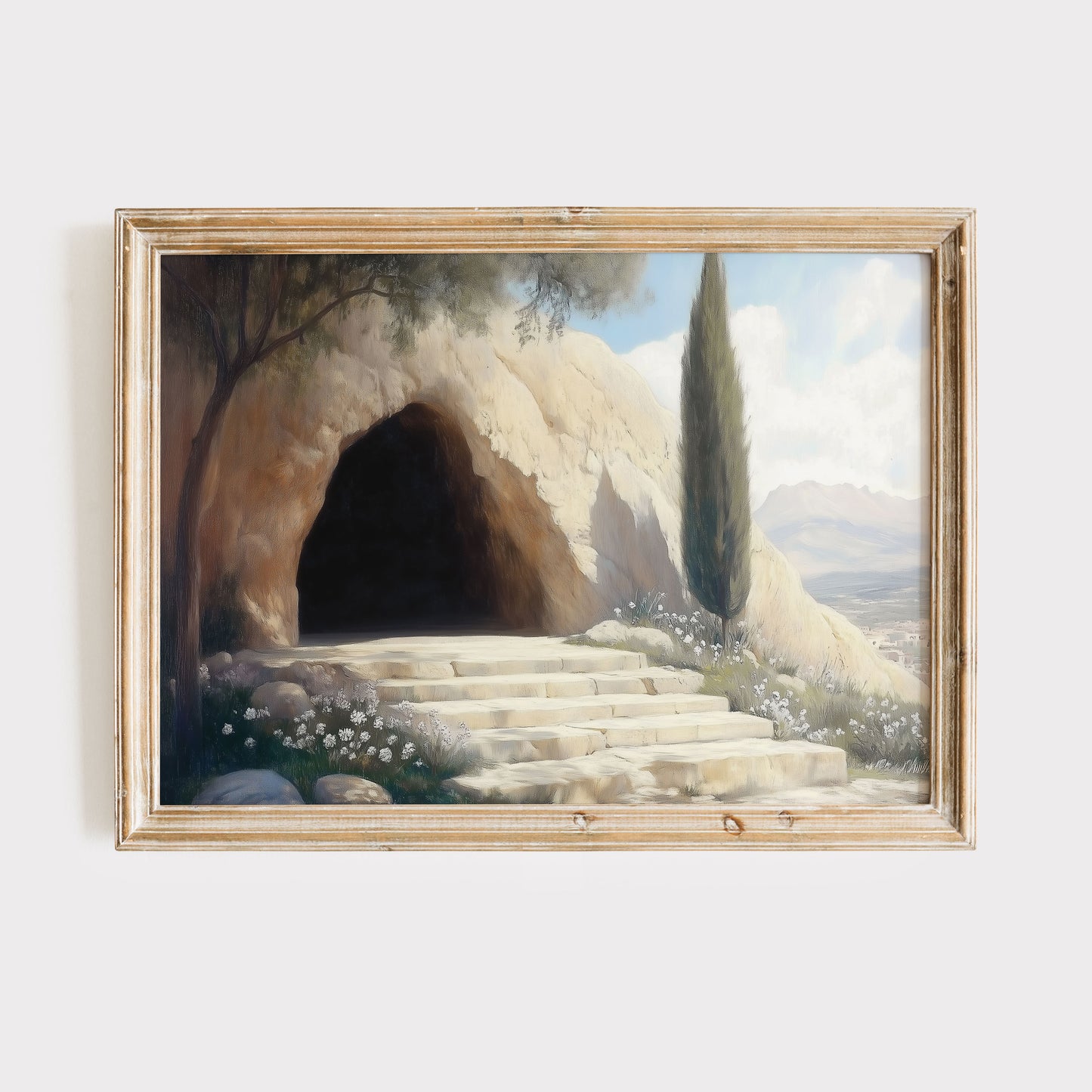 Jesus uppstånden, "empty tomb" poster.
