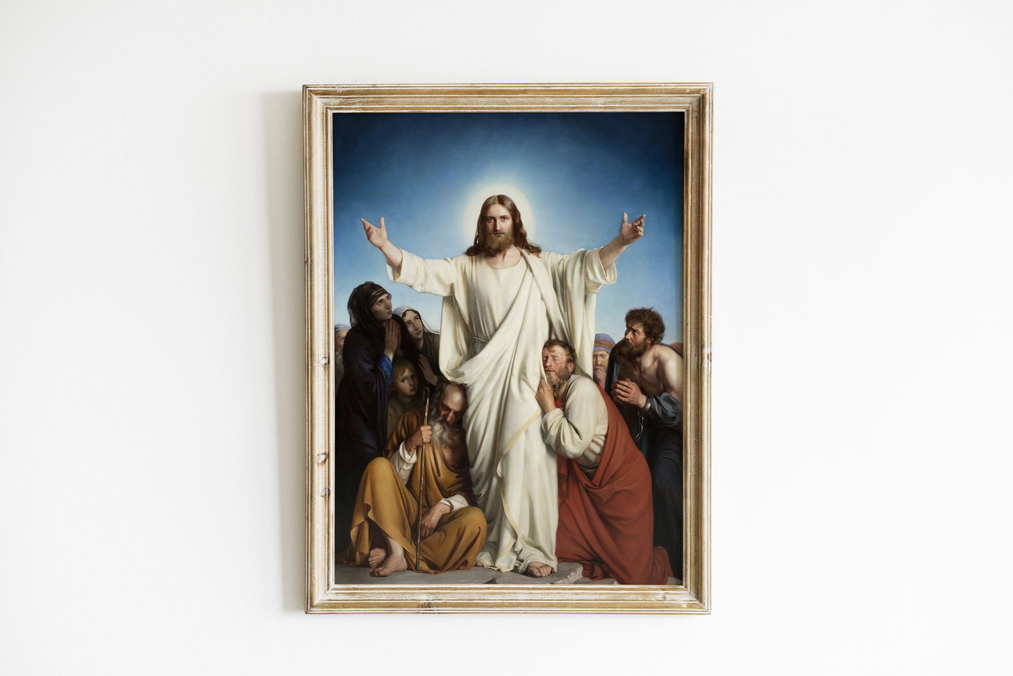 Christ the Consolator av Carl Bloch.