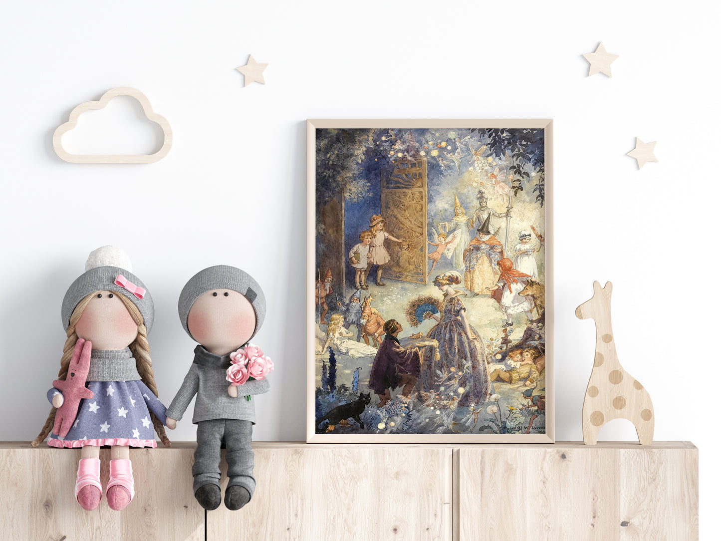 Vintage poster, Gates of Fairyland.