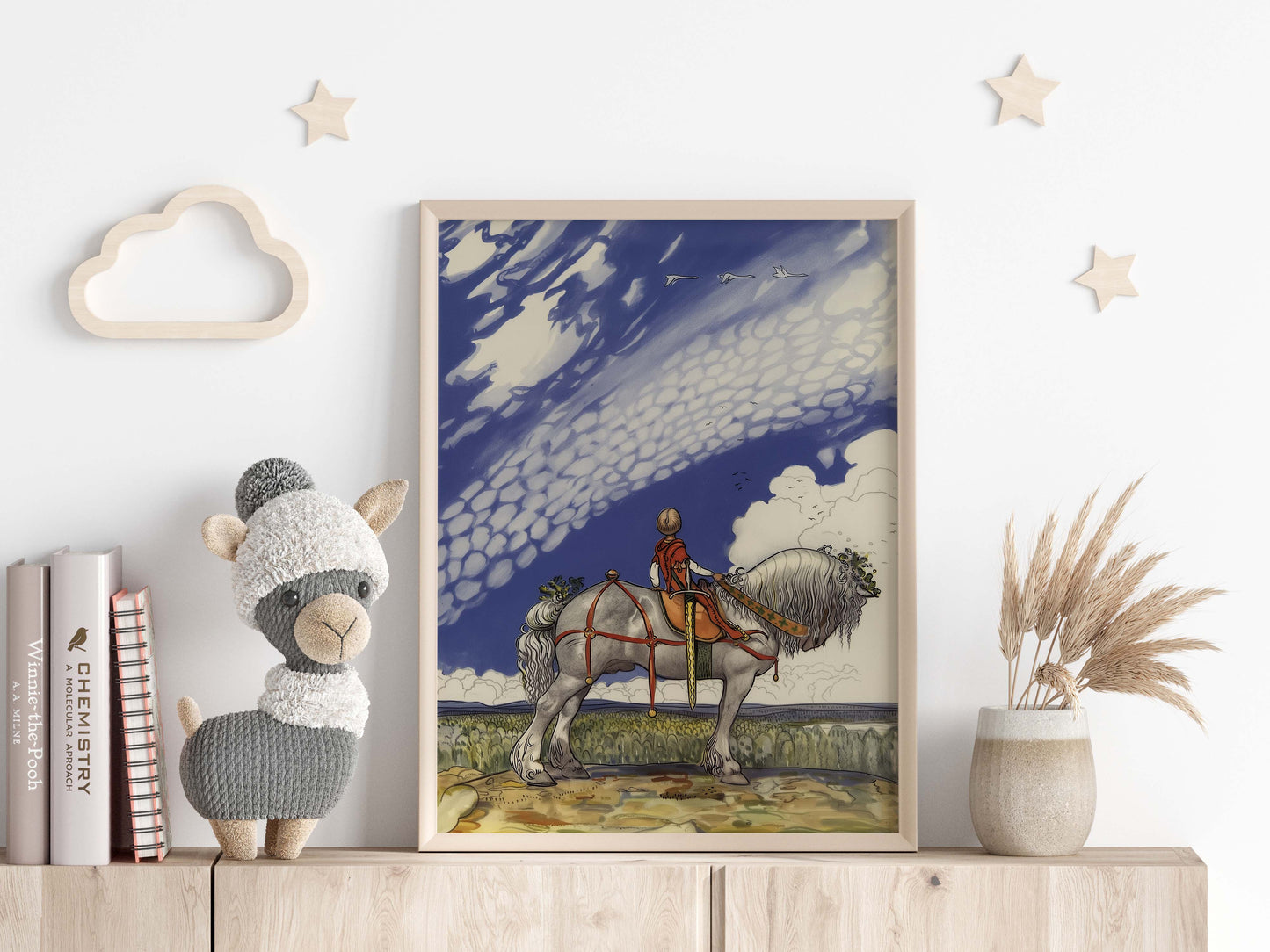 John Bauer Poster, Riddarpojken.