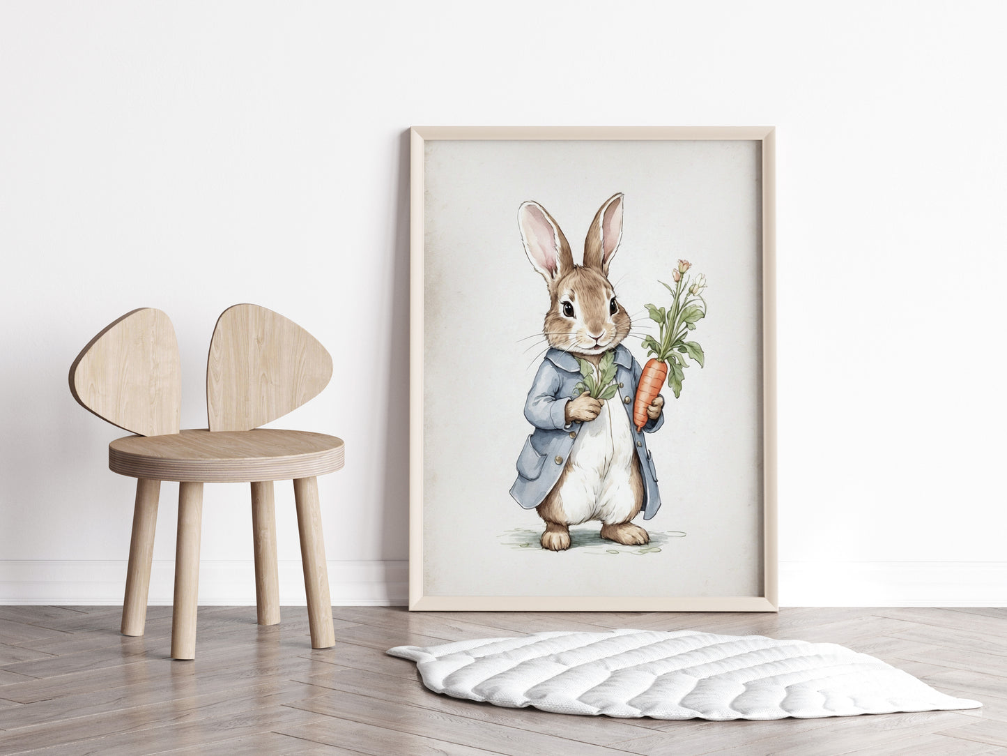 Beatrix Potter illustration, Peter Rabbit.