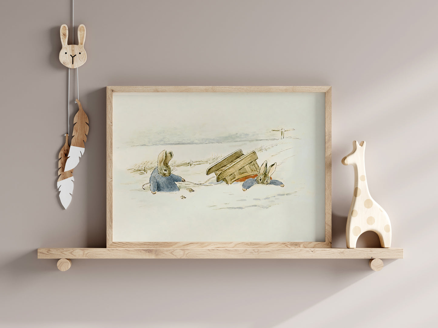 Vintage Beatrix Potter illustration.