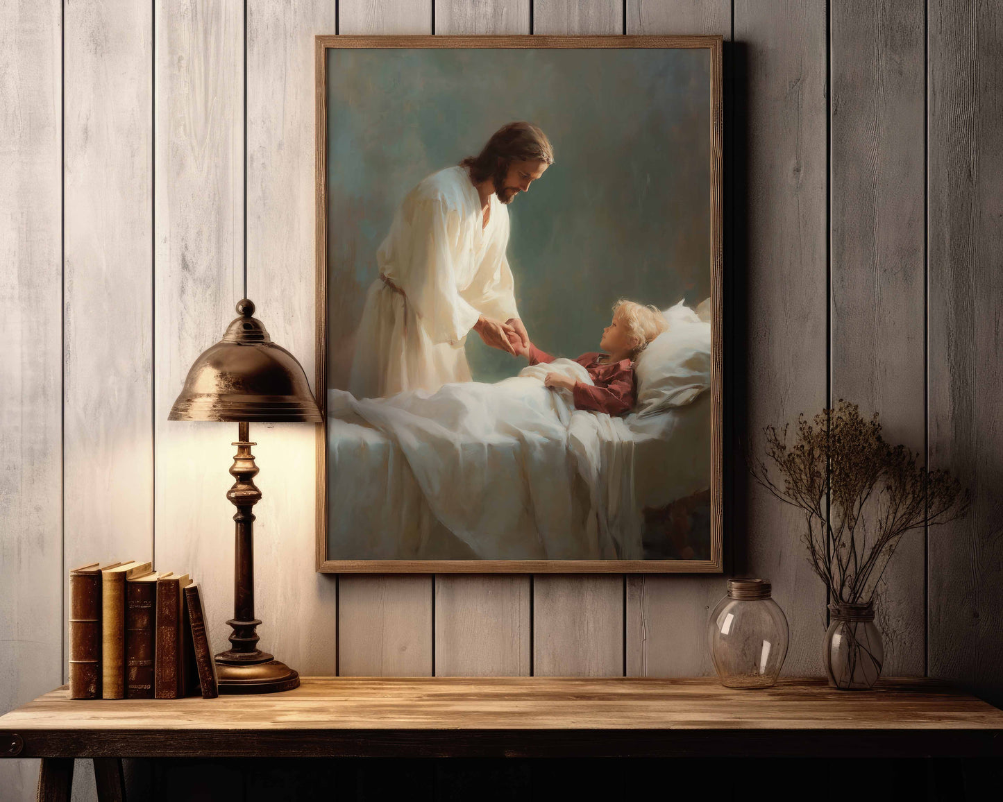 Jesus helaren Poster.