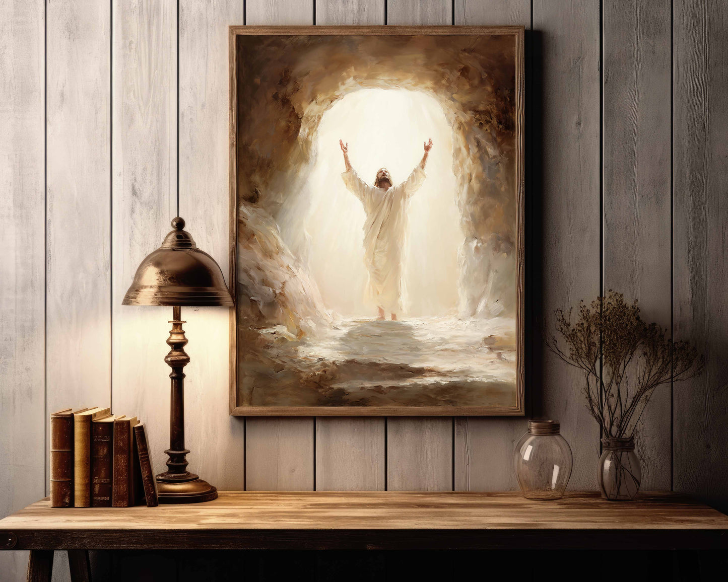 Jesus uppståndelse poster.