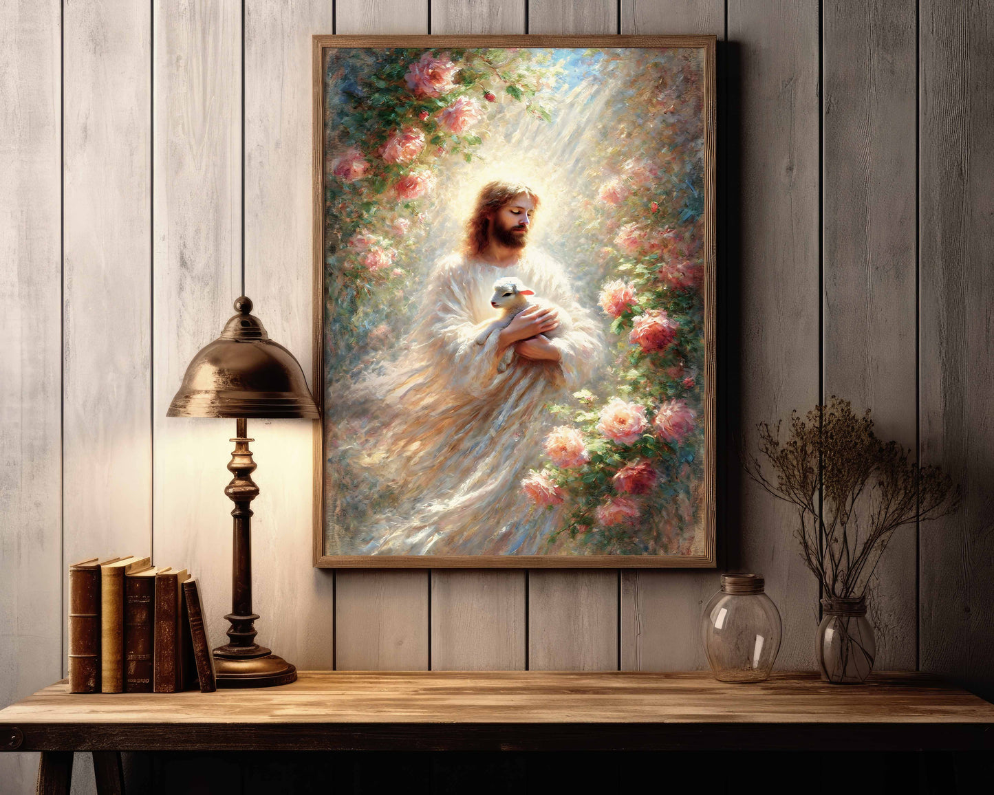 Herren är min herde, Jesus Poster.