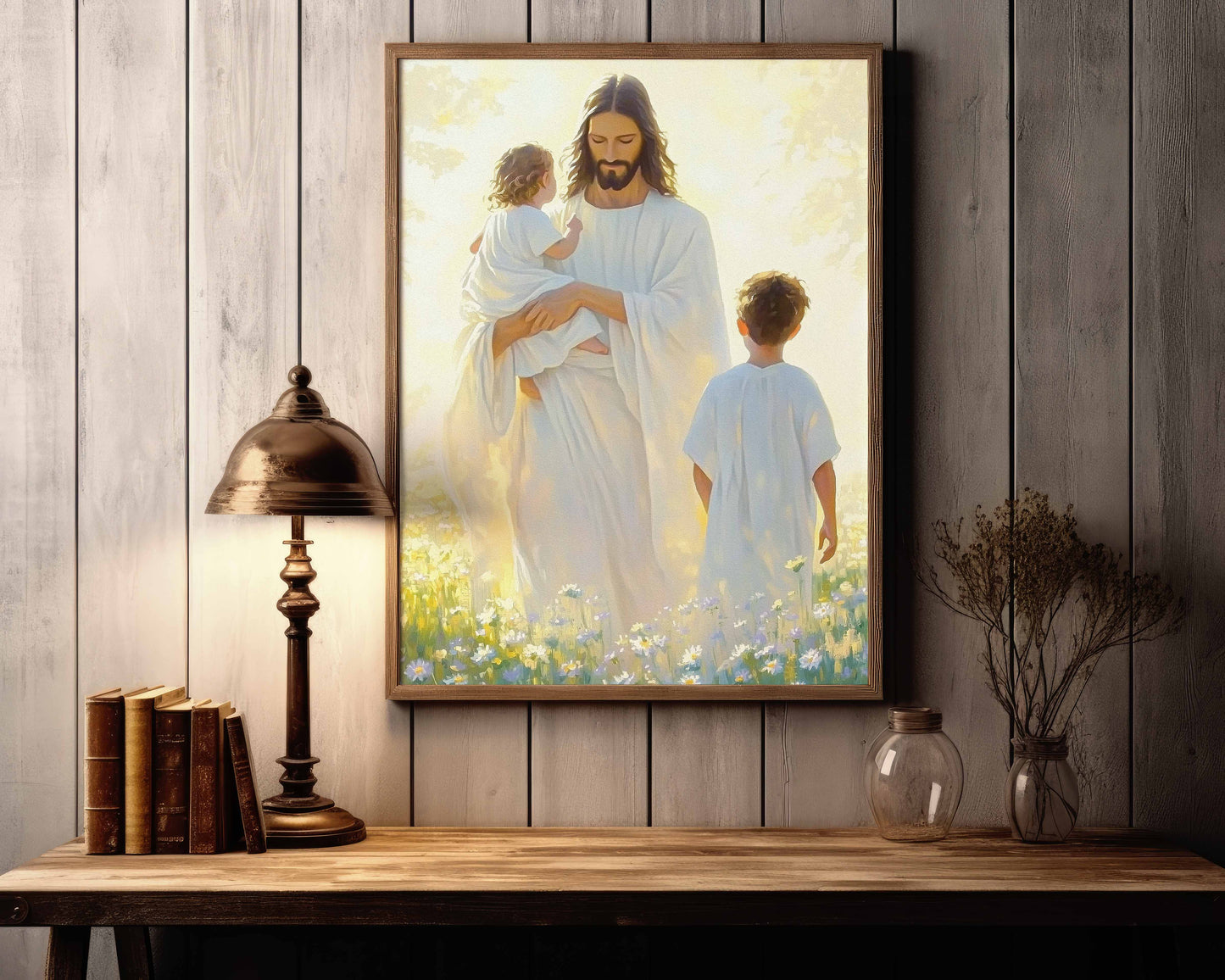 Jesus leder vägen poster.