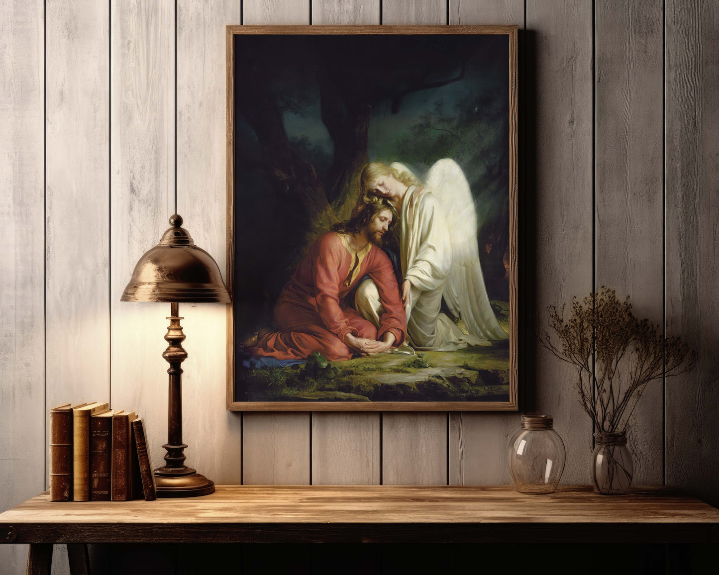 Kristen konst, Jesus agony in the Garden.