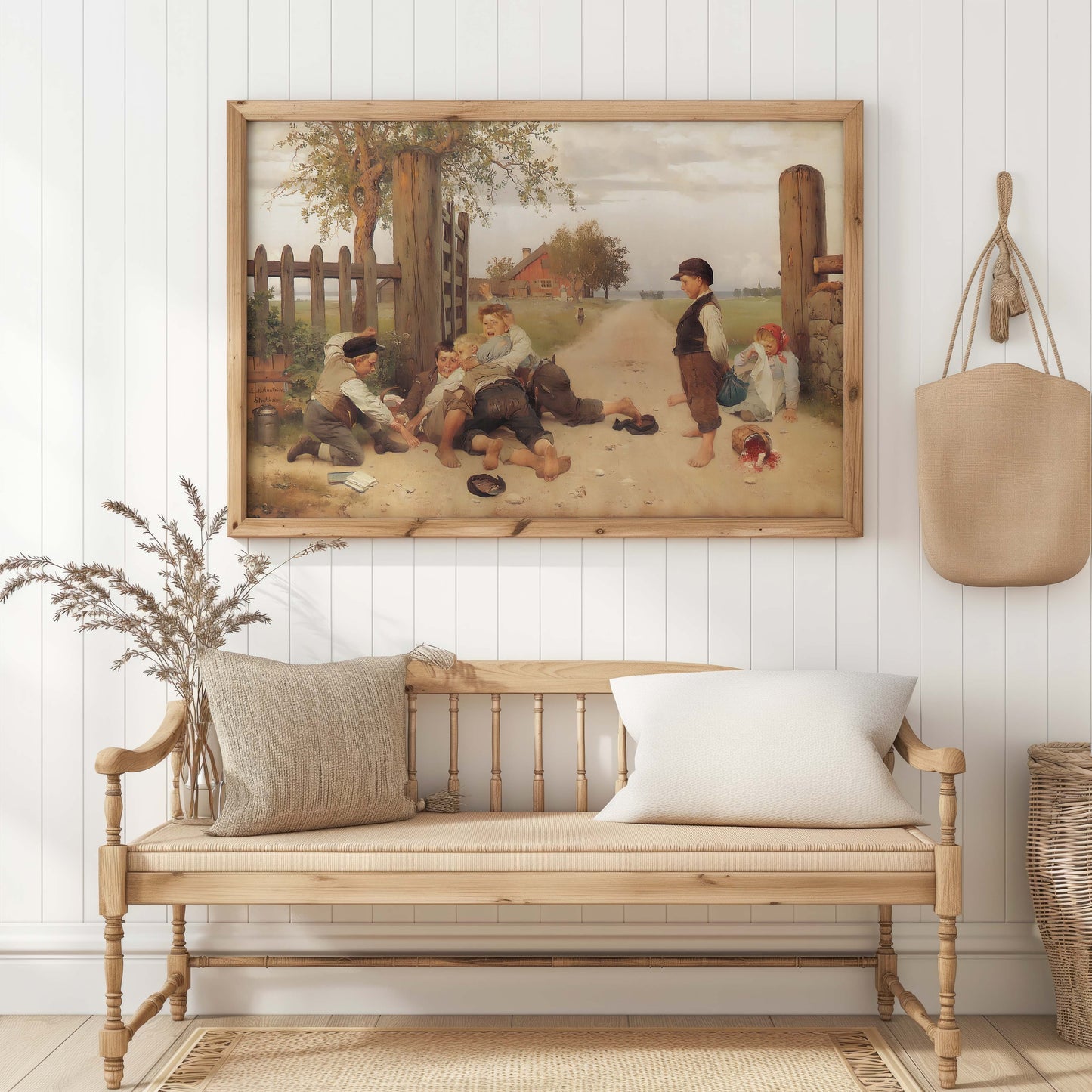 Poster, den klassiska Grindslanten av August Malmström.
