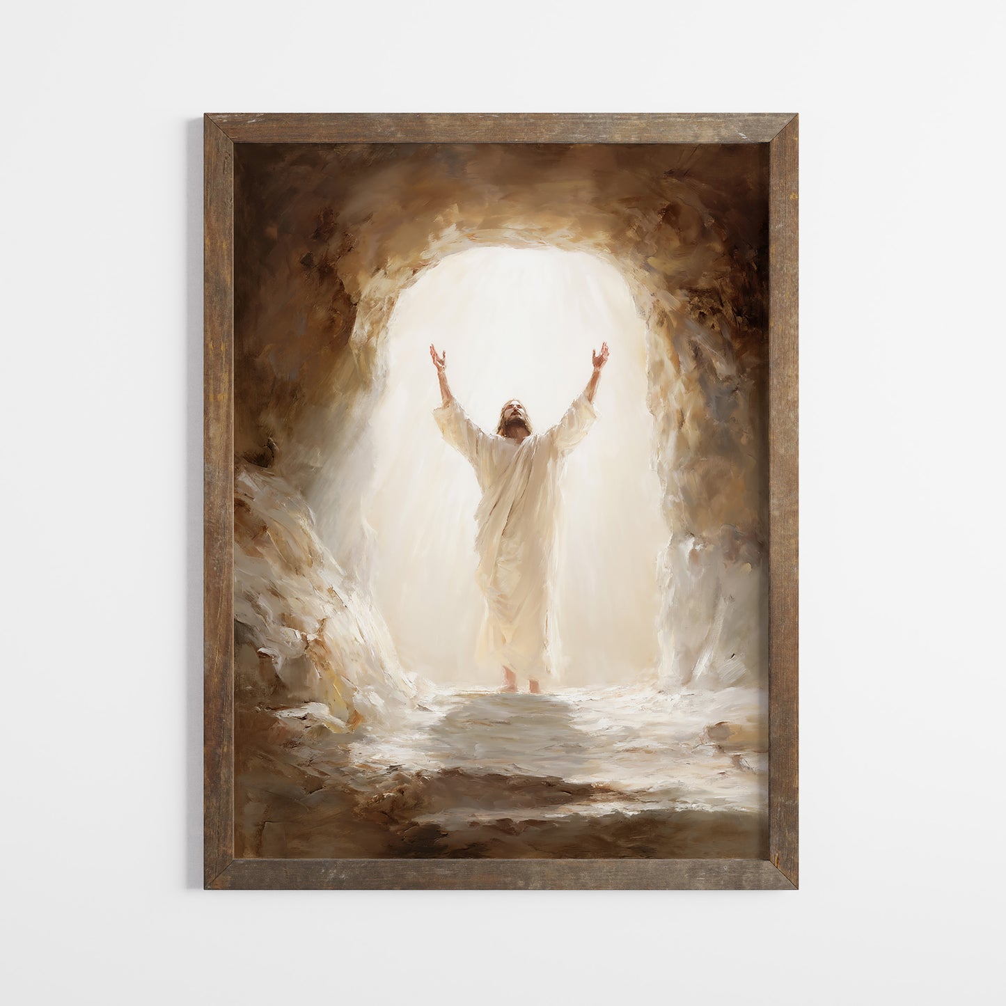 Jesus uppståndelse poster.