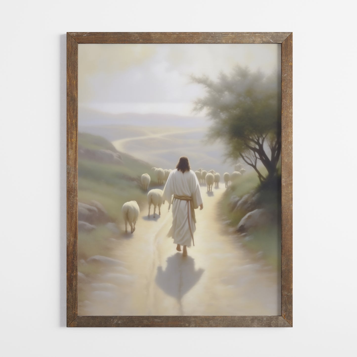 Herren är min herde, Jesus poster.