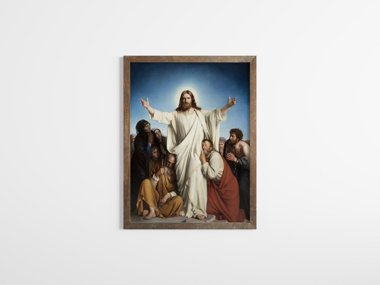 Christ the Consolator av Carl Bloch.